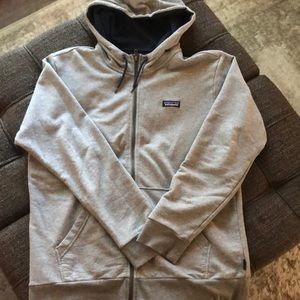 Men’s Patagonia zip French Terry hoodie size Large